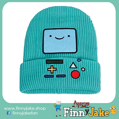 Gorra color verde de tela de BMO de hora de aventura