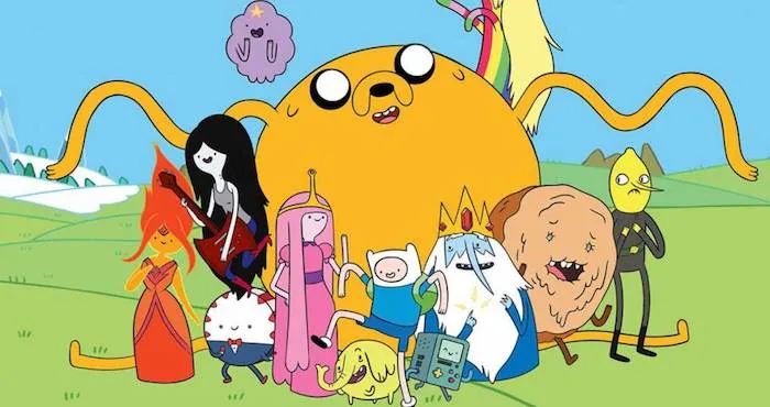 Todos los amigos de hora de aventura