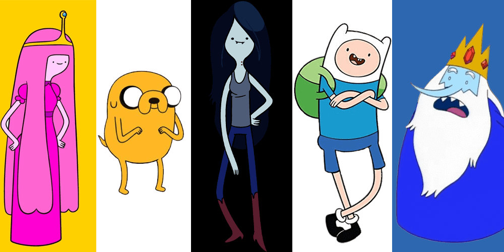 Marceline, dulce princesa, fin, jake y rey helado